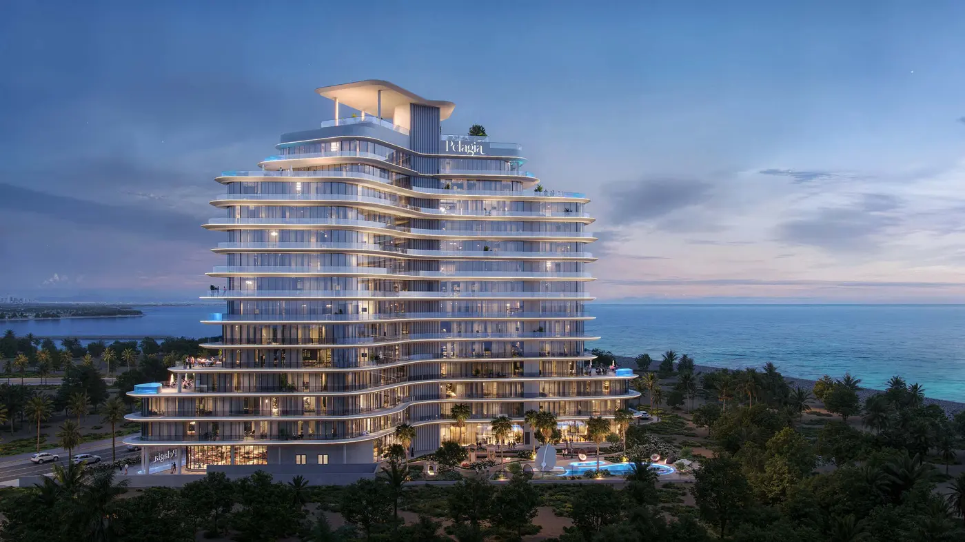 BNW's own towers on Al Marjan Island, developer render