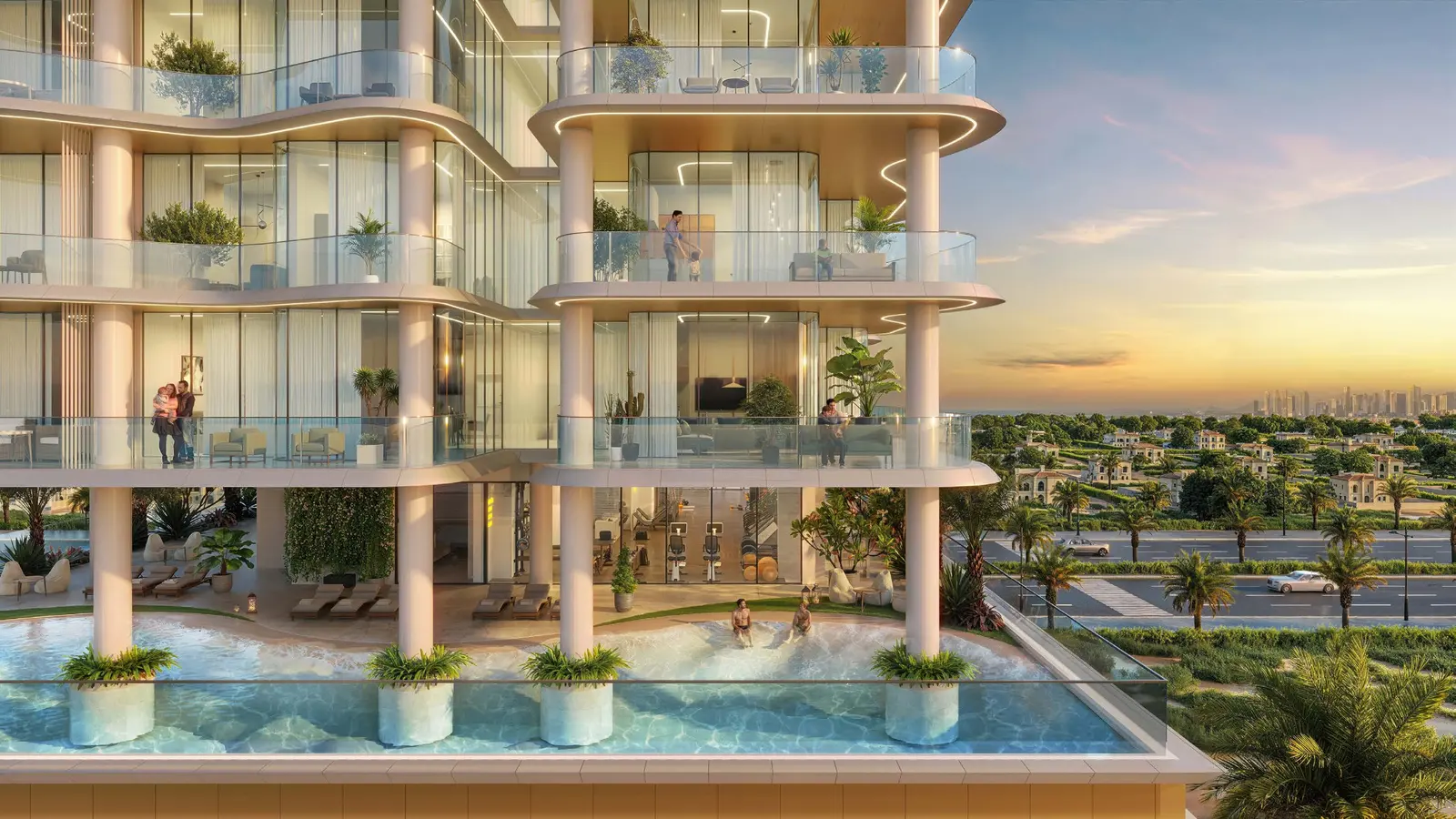 Orvessa Residences by Michel Adam, developer render