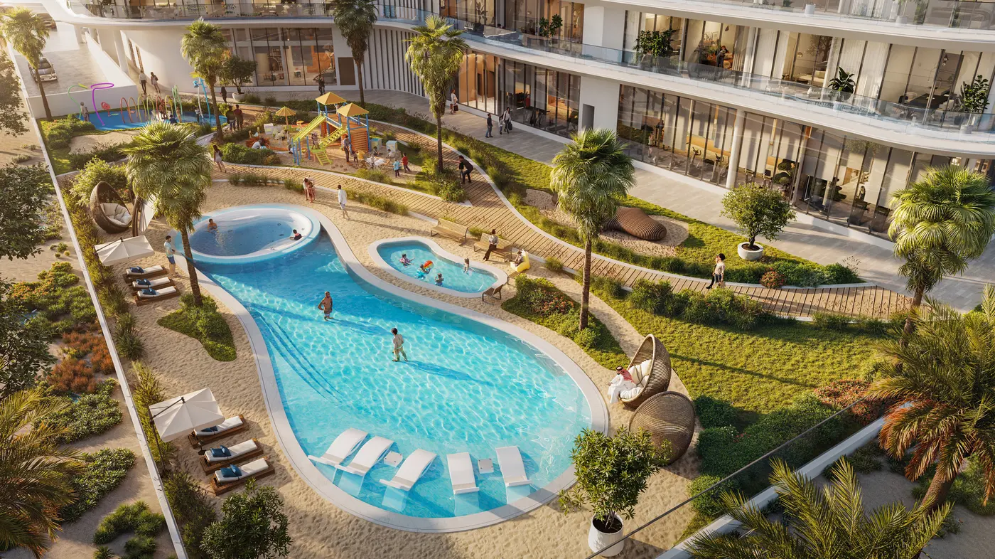 BNW's own towers on Al Marjan Island, developer render