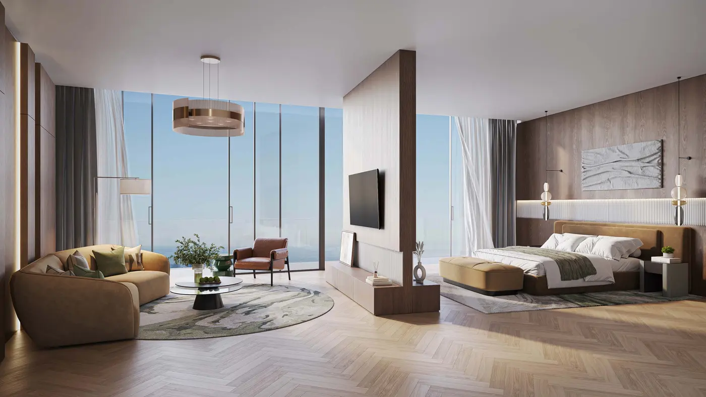 Radisson Blu, RAK Central, developer render