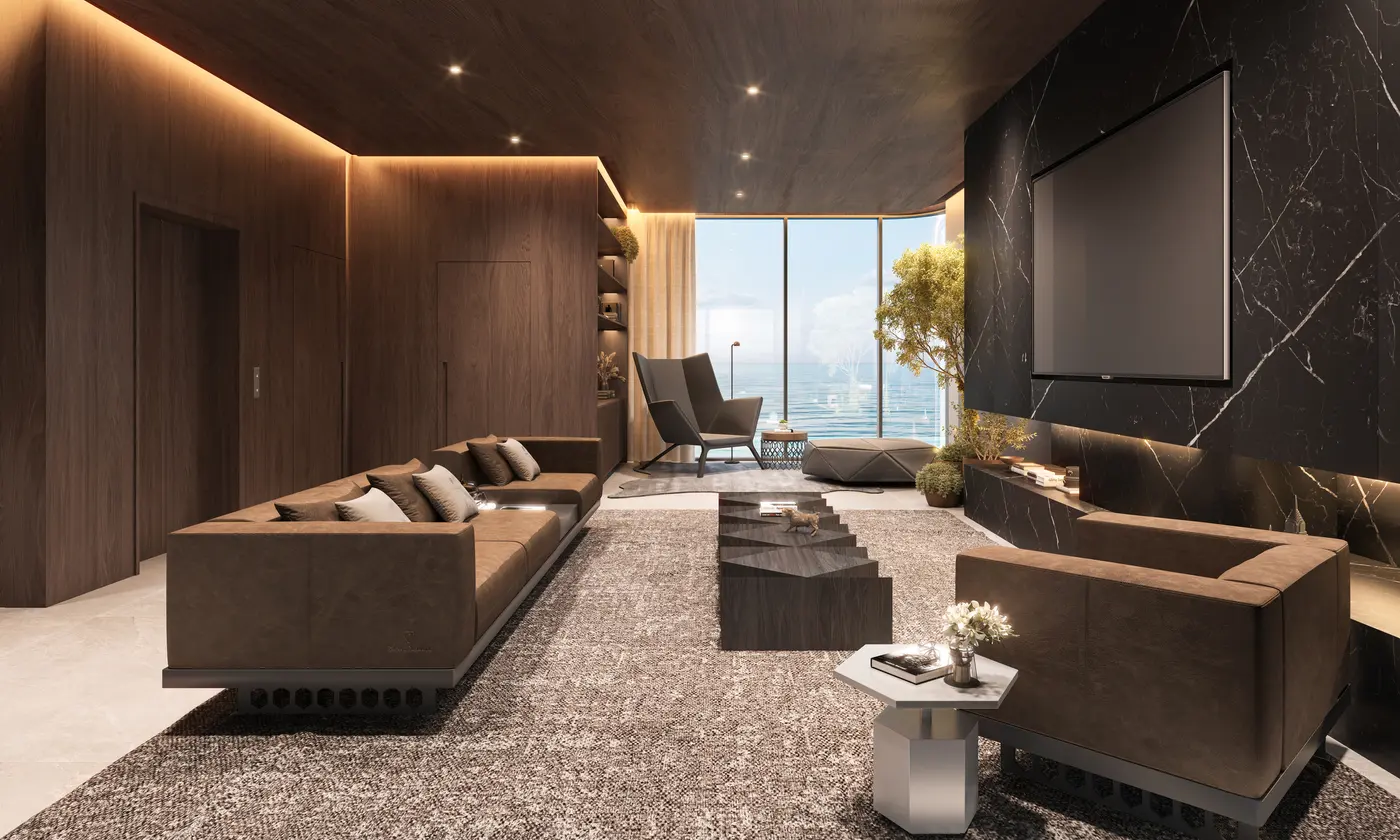 Tonino Lamborghini Residences, developer render