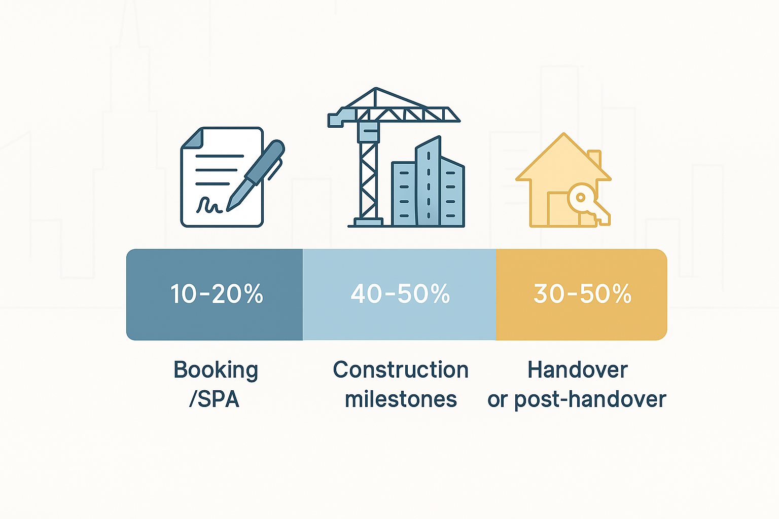 Payment plan milestones example